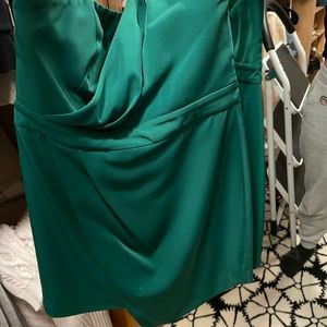 Gorgeous green strapless dress